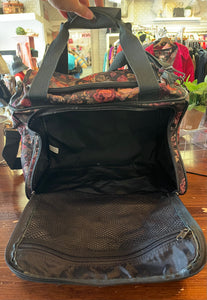*AS IS* Vintage Tapestry Overnight Bag