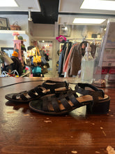 Load image into Gallery viewer, Franco Sarto Leather Heeled Sandals (Size 6)
