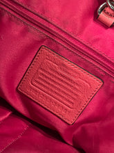 Load image into Gallery viewer, Coach Poppy Pebbled Pink Leather Shoulder Bag
