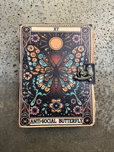 Cargar imagen en el visor de la galería, Anti-Social Butterfly Antique Paper Journal (Restocked!)
