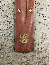 Load image into Gallery viewer, Wooden Star Incense Holders (5 Styles)

