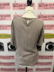 Made in India Embroidered T-Shirt (Size L)