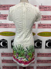 Load image into Gallery viewer, Desigual 100% Cotton Eyelet Dress (Size 34 = S)

