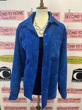 Load image into Gallery viewer, Royal Blue Corduroy Overshirt (Size XL)
