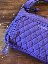 Load image into Gallery viewer, Vera Bradley Quilted Purple Crossbody
