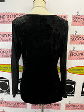 Load image into Gallery viewer, Red Coral Velvet Sweetheart Top (Size S)
