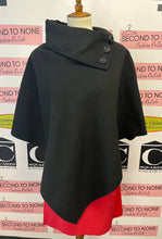 Load image into Gallery viewer, Made In Italy Asymmetrical Poncho (Size S)
