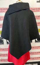 Load image into Gallery viewer, Made In Italy Asymmetrical Poncho (Size S)
