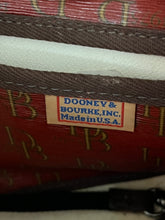 Charger l'image dans la galerie, Vintage Dooney &amp; Burke Red Logo Satchel Purse
