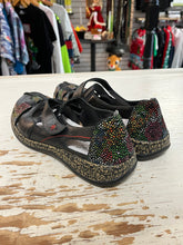 Load image into Gallery viewer, Black &amp; Colourful Speck Rieker Leather Mary Jane’s (Size 9/EU 40)
