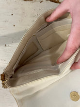 Load image into Gallery viewer, Y2K Faux Snake Skin &amp; Bamboo Mini Purse
