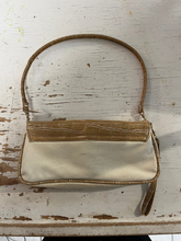 Load image into Gallery viewer, Y2K Faux Snake Skin &amp; Bamboo Mini Purse
