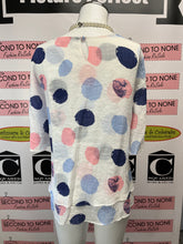 Charger l'image dans la galerie, Red Coral Polka Dot Layered Blouse (Size S)
