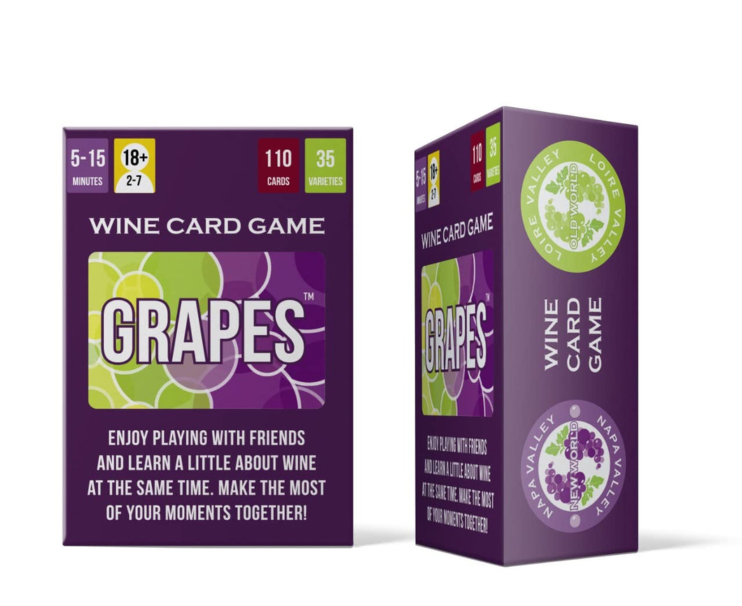 Grapes… Wine Card Game