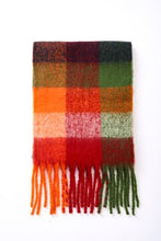 Cargar imagen en el visor de la galería, Plaid Blanket Scarves (8 Colour Tones)(Restocked!)
