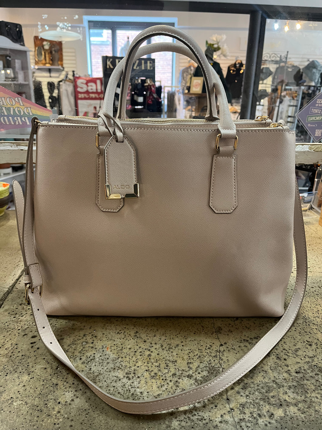Aldo Structured Tote Purse