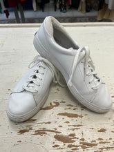 Cargar imagen en el visor de la galería, Keds Ace Leather White Lace Up Sneakers (Size 8)
