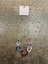 Load image into Gallery viewer, Colourful Squares Statement Necklace

