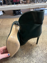 Load image into Gallery viewer, Italian Green Leather Heeled Boots (Size 6/EU 37)
