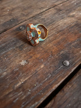 Cargar imagen en el visor de la galería, Lauren G Adams Turquoise Clover Ring
