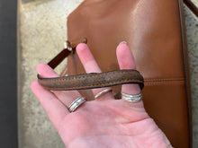 Cargar imagen en el visor de la galería, Coach Mini Christie Brown Leather Carry All
