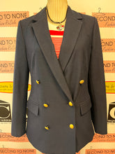 Cargar imagen en el visor de la galería, NWT Gap Navy Oversized Blazer (Size 6)

