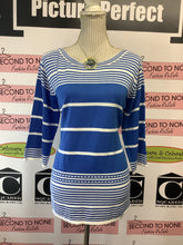 Cargar imagen en el visor de la galería, La Madona Striped Top (Size XL)
