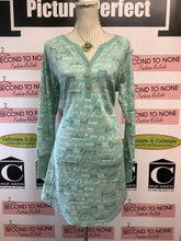Cargar imagen en el visor de la galería, Teal Waffle Knit Nightie (Size M)
