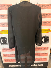 Load image into Gallery viewer, Vintage Gilani Sheer Beaded Duster Overlay (Size 10)
