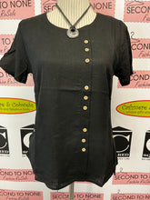 Load image into Gallery viewer, Button-Detail Top (2 Colors) (Restocked!)
