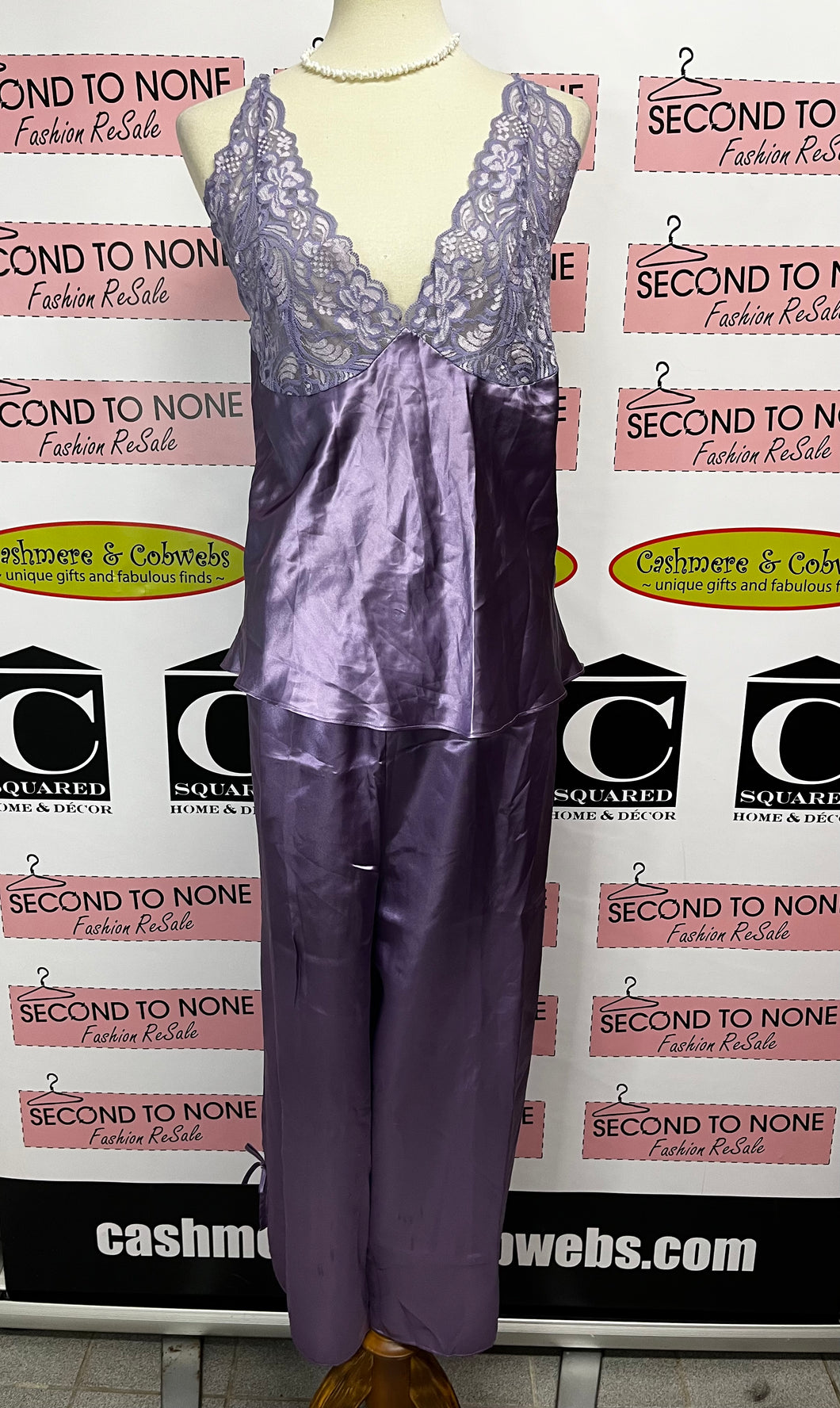 Satin 2-Piece Pyjamas Set (Size 2X)