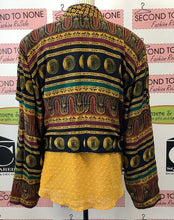 Load image into Gallery viewer, Vintage Gold Medallion Blazer (24)
