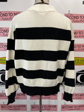 Cargar imagen en el visor de la galería, Scotch &amp; Soda Black Stripe Sweater (Size XL)
