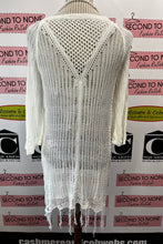 Load image into Gallery viewer, White Boho Beach Cover Up (Size O/S)
