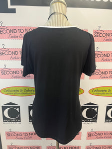 Cable & Gauge Cold Shoulder T-Shirt (Size S)