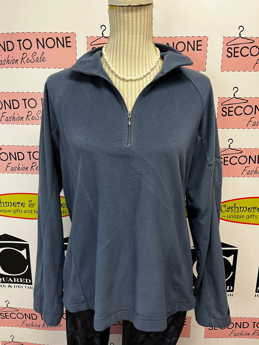 Columbia Fleece Half Zip Sweater (Size M)