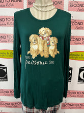 Cargar imagen en el visor de la galería, La Vie En Rose Doggy Sleepwear 2Pc Set (Size S)

