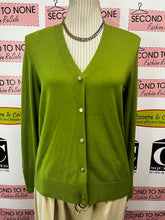 Cargar imagen en el visor de la galería, Cleo Petites Green Cardigan (Size M)
