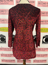 Load image into Gallery viewer, Bold Velvet Medallion Blouse (Size M)
