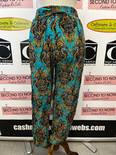 Cargar imagen en el visor de la galería, Teal Bohemian Pants (Size S/M)

