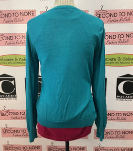 Aqua Dream Knit Cardigan (Size L)