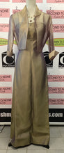 Load image into Gallery viewer, Alfred Angelo Iridescent Gown + Sheer Bolero (Size S)
