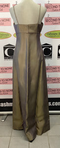 Alfred Angelo Iridescent Gown + Sheer Bolero (Size S)