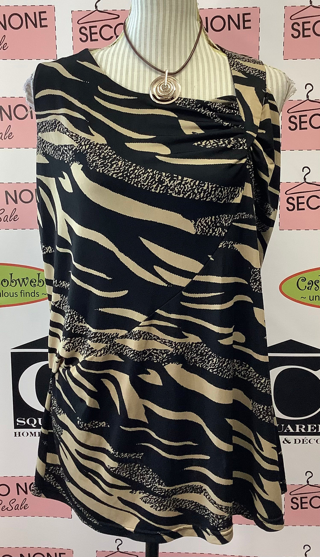 Glam Gathered Top (1XL)