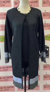 Hiroko Black Ruched Top (M)