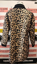 Cargar imagen en el visor de la galería, Hilary Radley Quilted Animal Print Oversized Coat (Size L)
