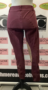 Elation Riding Pants (Sizes 28 Burgundy & 26 Black)