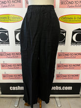 Cargar imagen en el visor de la galería, 100% Black Linen Pants (Size M)
