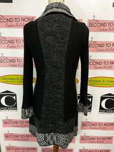 Cleo Mixed-Knits Tunic Sweater (Size S)