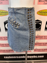 Cargar imagen en el visor de la galería, Santana 1980s/90s Heavily Studded Denim Matching Set (Fits Like S)
